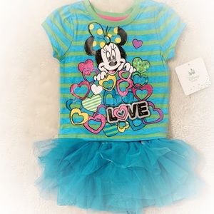 Disney Minnie Mouse Top with Tutu
